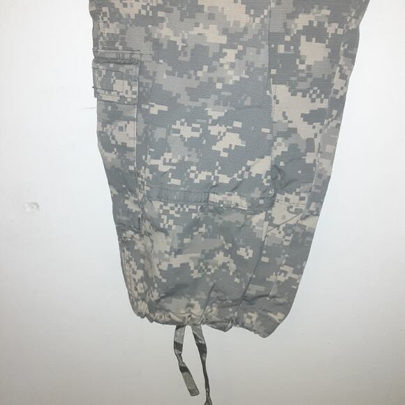 US Military Pants Mens Large Extra Short Digital Camo Army Trouser Ripstop - Picture 3 of 10